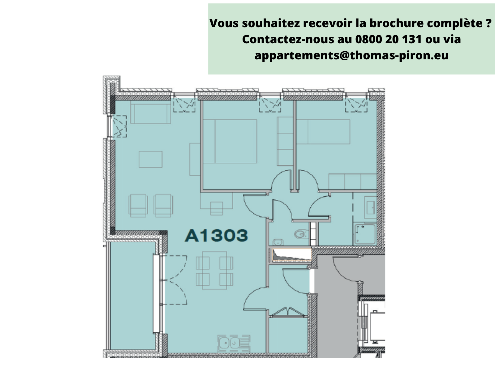 Appartement à vendre à Seraing 4100 241000.00€ 2 chambres 85.00m² - annonce 555668