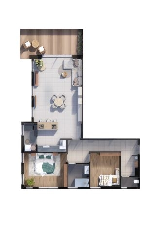 Appartement à vendre à Hauset 4730 458678.00€ 2 chambres 112.00m² - annonce 567714