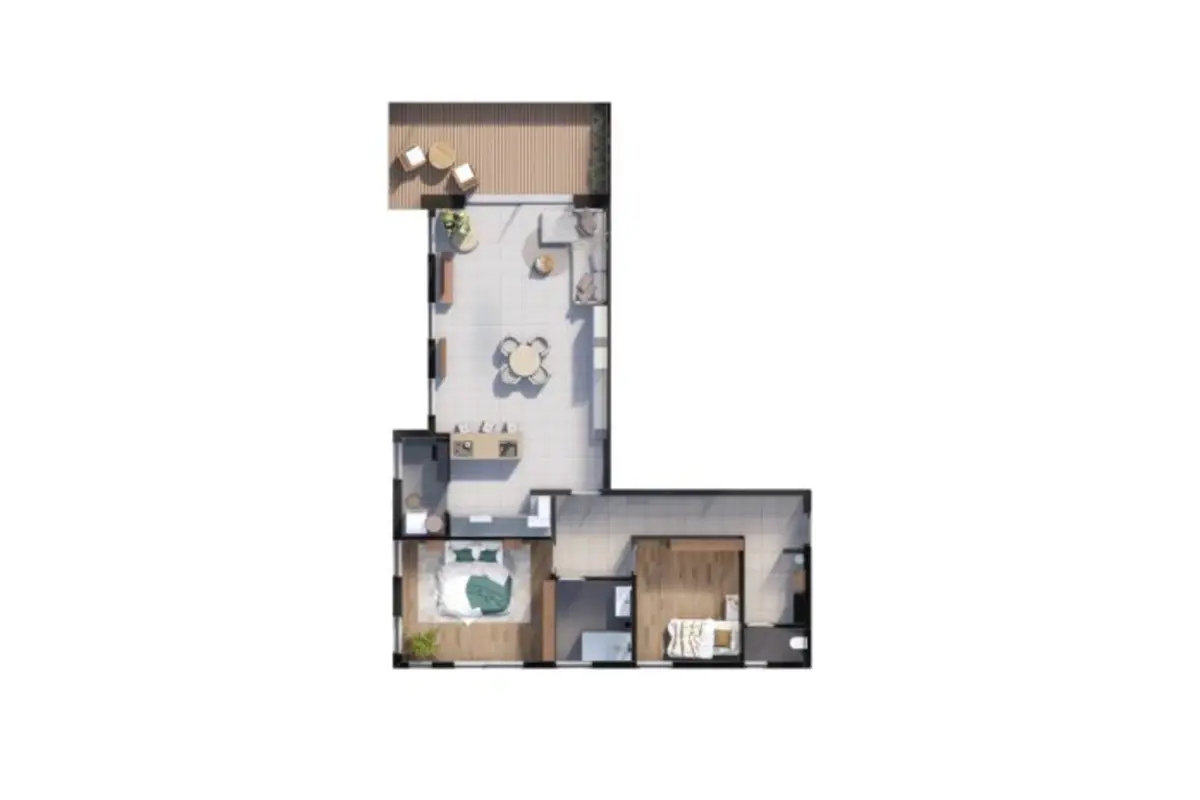 Appartement à vendre à Hauset 4730 458678.00€ 2 chambres 112.00m² - annonce 567714