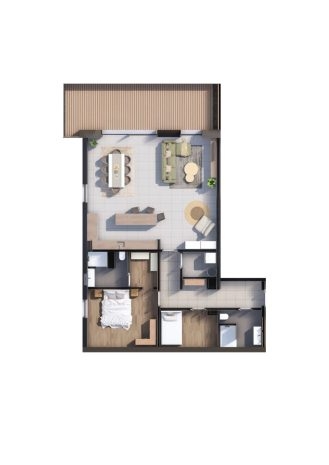 Appartement à vendre à Hauset 4730 486777.00€ 2 chambres 114.00m² - annonce 567723