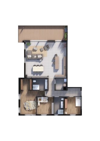 Appartement à vendre à Hauset 4730 313223.00€ 1 chambres 68.00m² - annonce 567731
