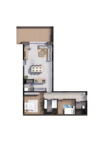 Appartement à vendre à Hauset 4730 404132.00€ 2 chambres 94.00m² - annonce 567728