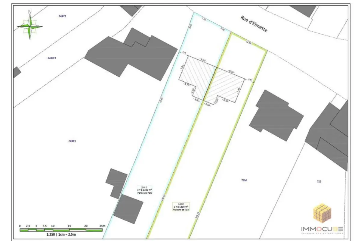 Terrain à vendre à Oleye 4300 125000.00€  chambres m² - annonce 581310