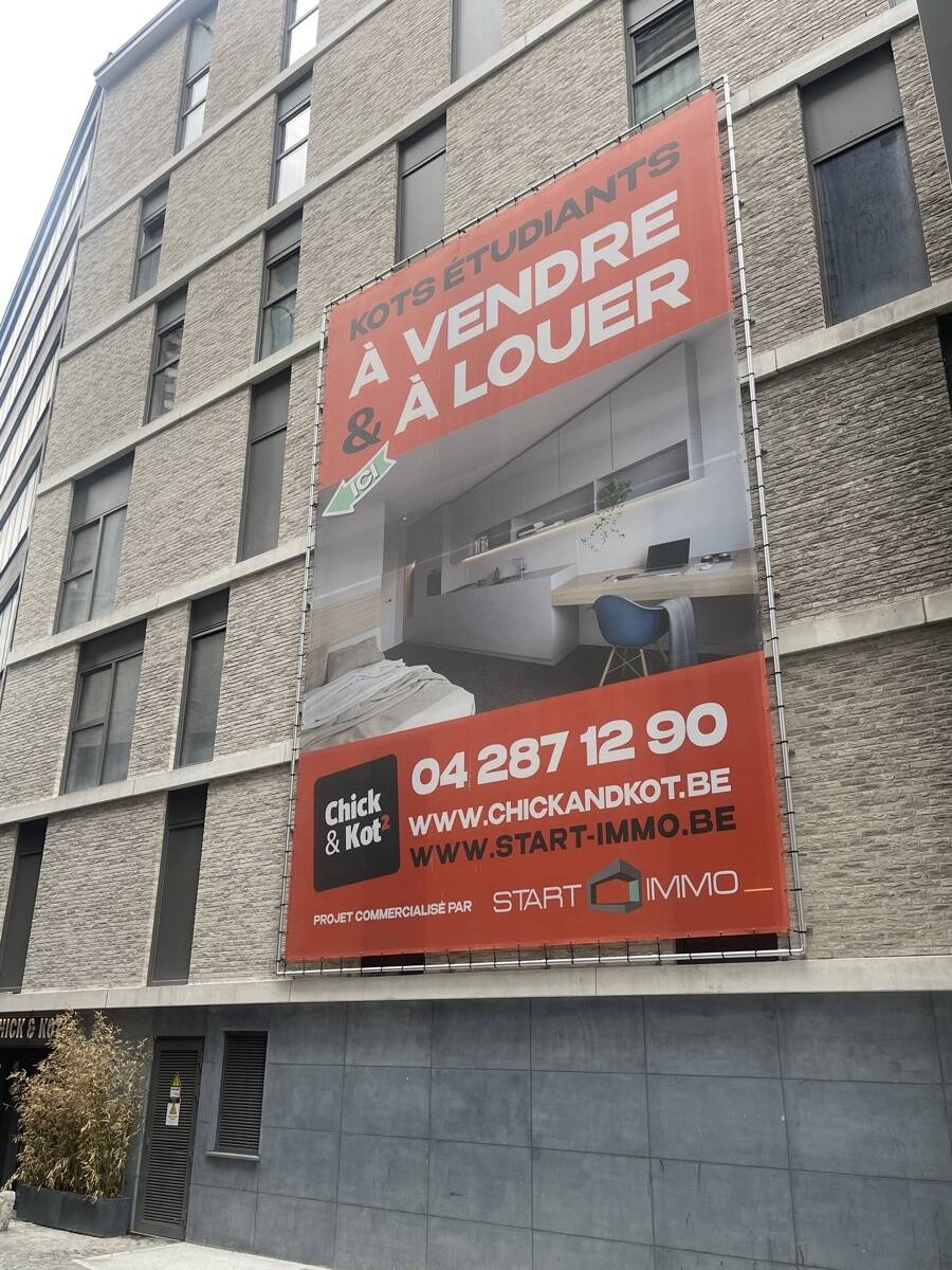 Kot à vendre à Liège 4000 165000.00€ 1 chambres m² - annonce 586245