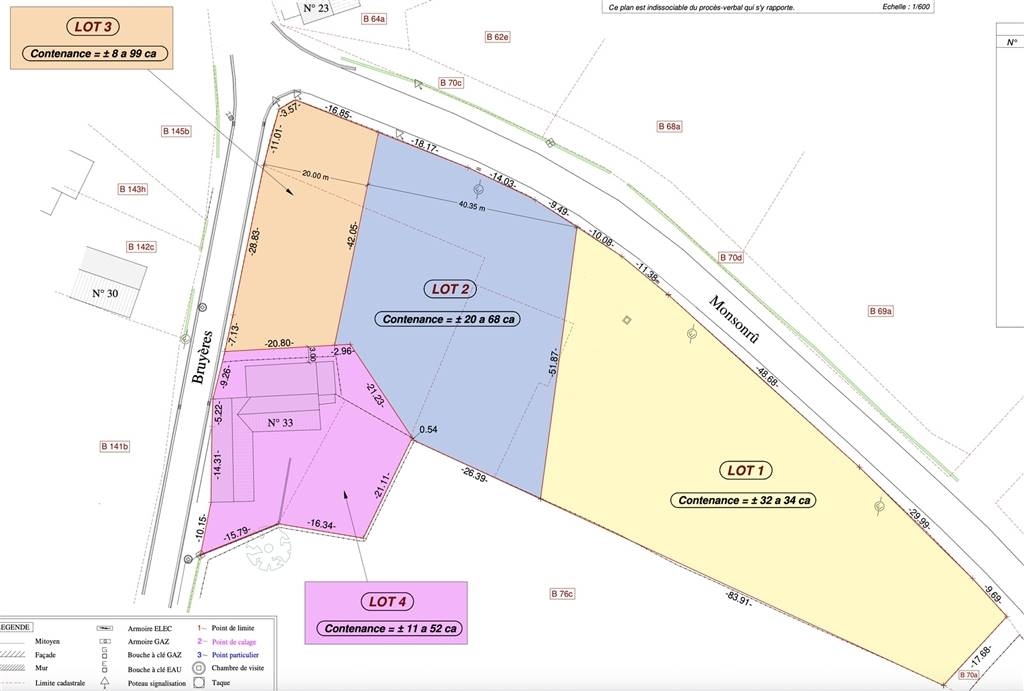 Terrain à vendre à Waimes 4950 124000.00€ chambres m² - annonce 588000