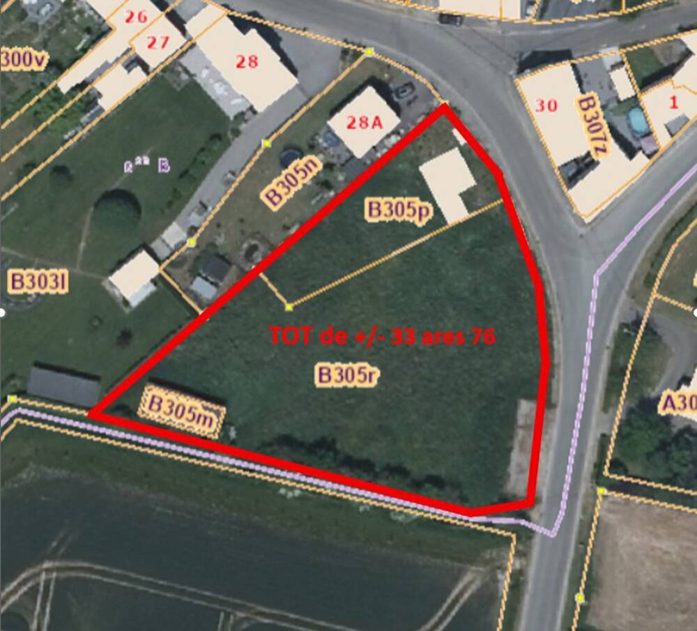 Terrain à vendre à Cras-Avernas 4280 120000.00€  chambres m² - annonce 590025