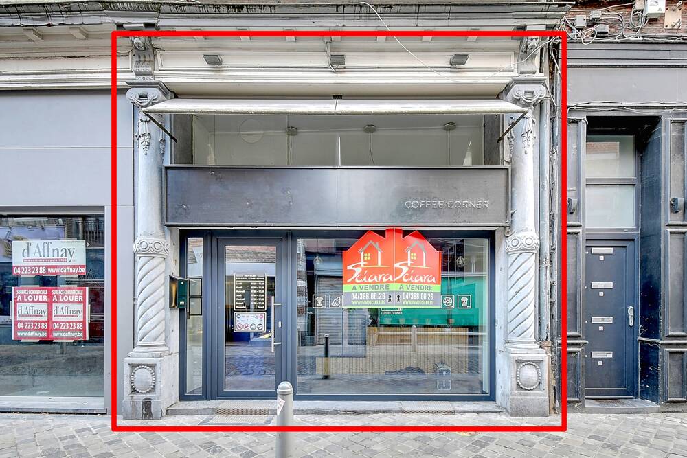 Commerce à à Liège 4000 149000.00€ chambres 90.00m² - annonce 590682