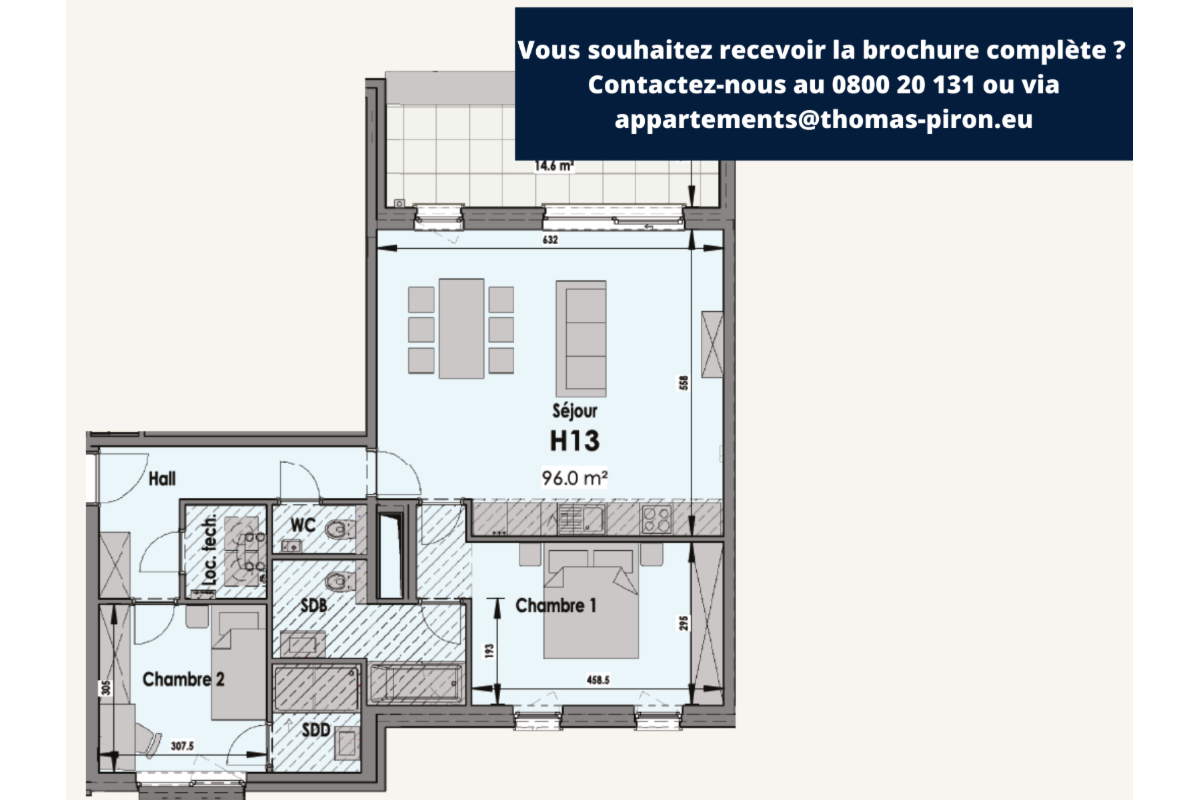 Appartement à vendre à Eupen 4700 0.00€ 2 chambres 96.00m² - annonce 602658