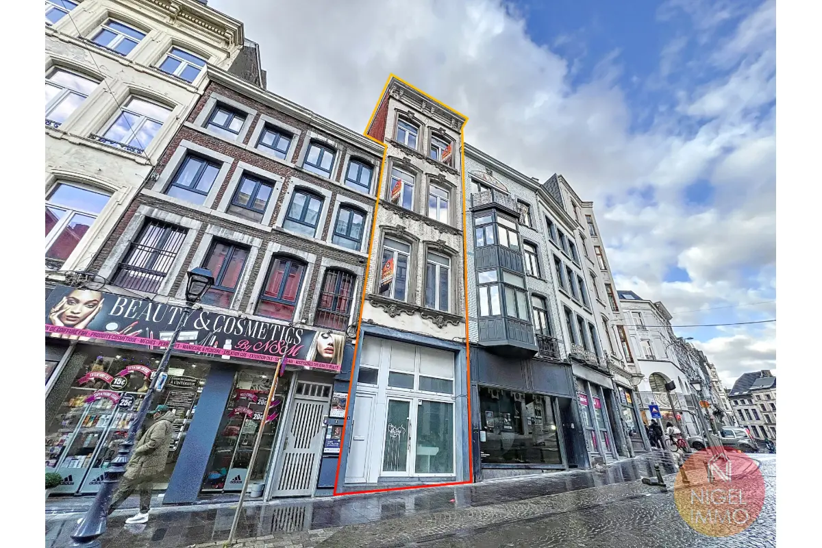 Immeuble mixte à vendre à Liège 4000 274000.00€ 5 chambres 178.00m² - annonce 612689