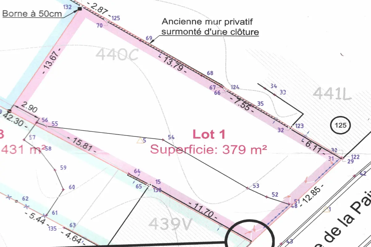 Terrain à vendre à Vivegnis 4683 40000.00€  chambres m² - annonce 613755