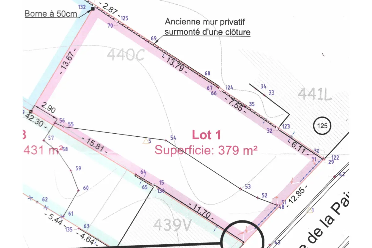 Terrain à vendre à Vivegnis 4683 40000.00€  chambres m² - annonce 613755