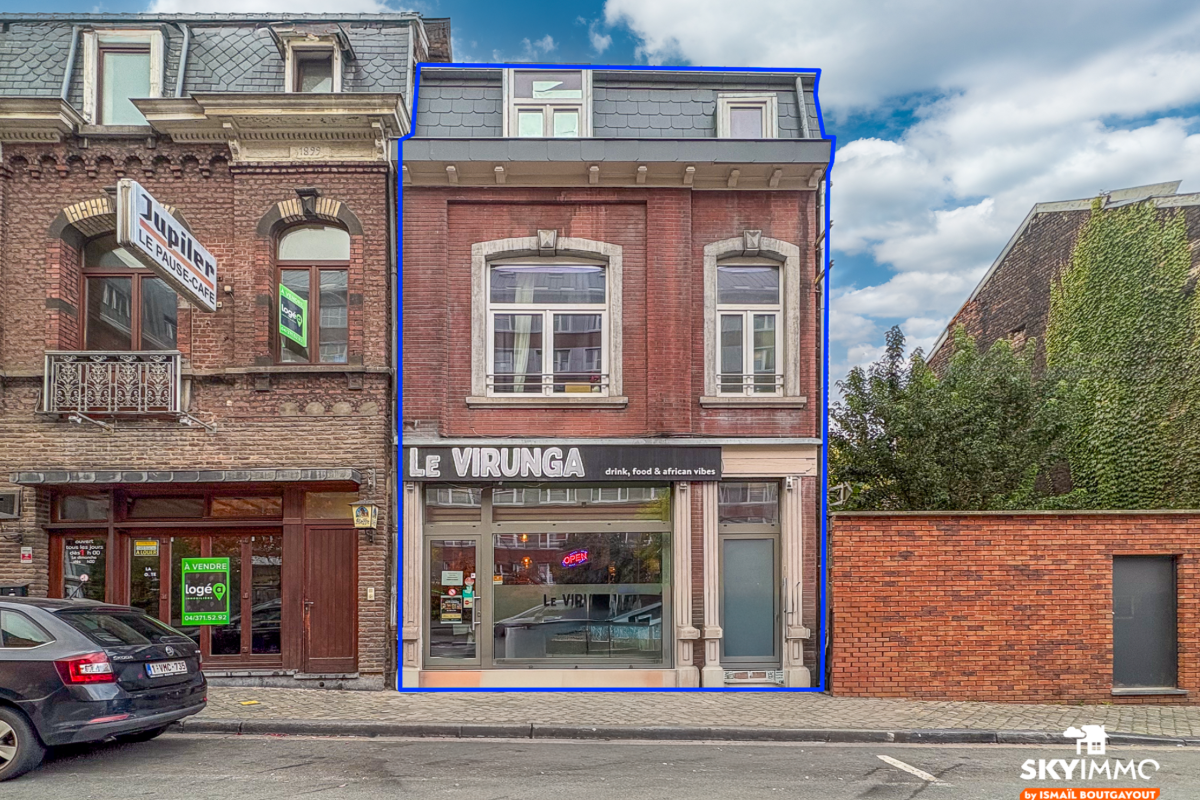 Immeuble mixte à vendre à Liège 4000 410000.00€ 2 chambres 81.00m² - annonce 616046