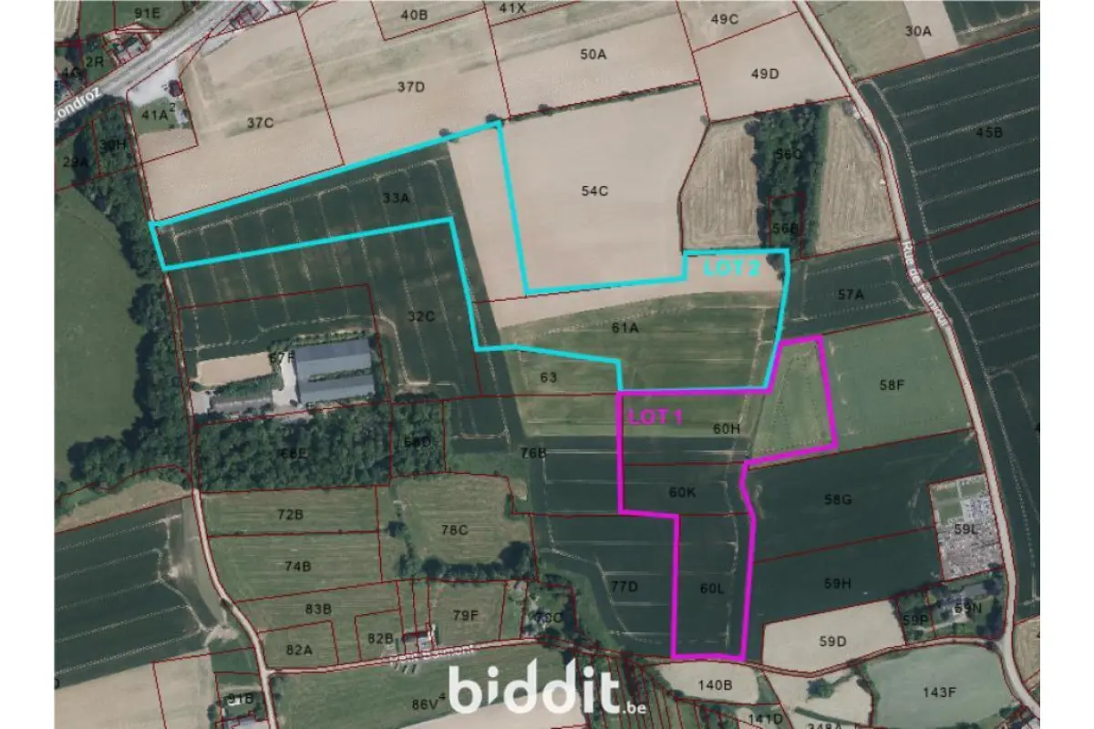 Terrain à vendre à Nandrin 4550 160000.00€  chambres m² - annonce 619715