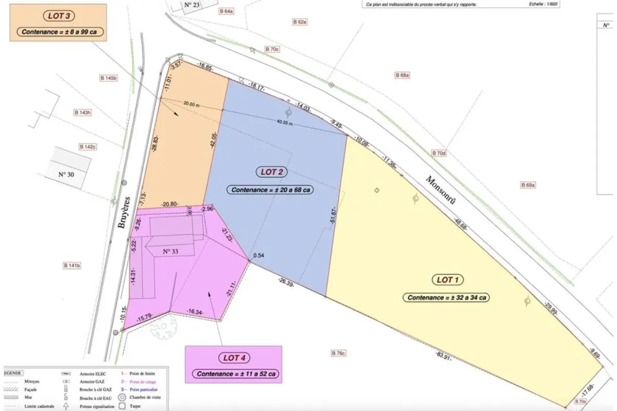 Terrain à vendre à Waimes 4950 120000.00€  chambres m² - annonce 622905