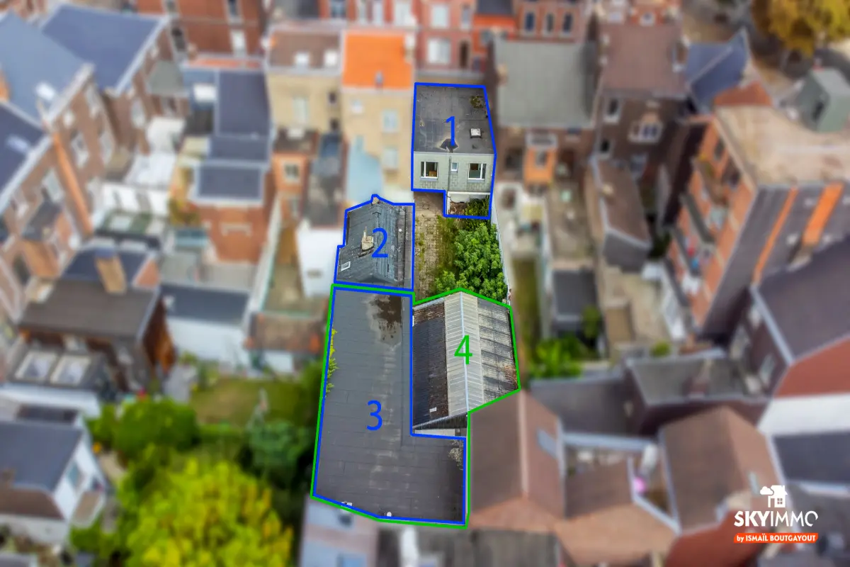 Immeuble mixte à vendre à Liège 4000 299000.00€ 5 chambres 422.00m² - annonce 623874