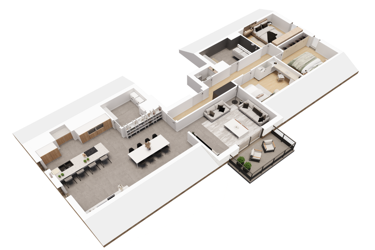 Appartement à  à Montzen 4850 375000.00€ 3 chambres 155.00m² - annonce 632481