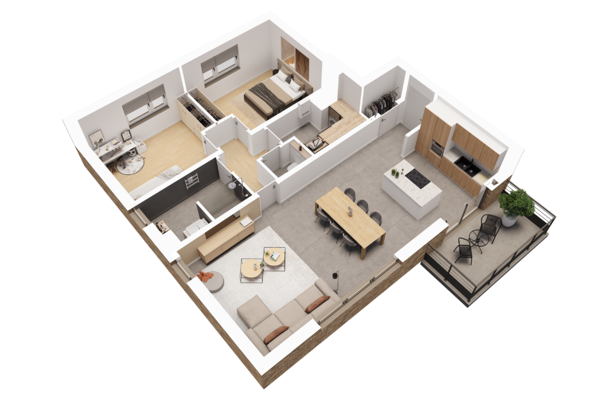 Appartement à vendre à Montzen 4850 280000.00€ 2 chambres 103.00m² - annonce 632482