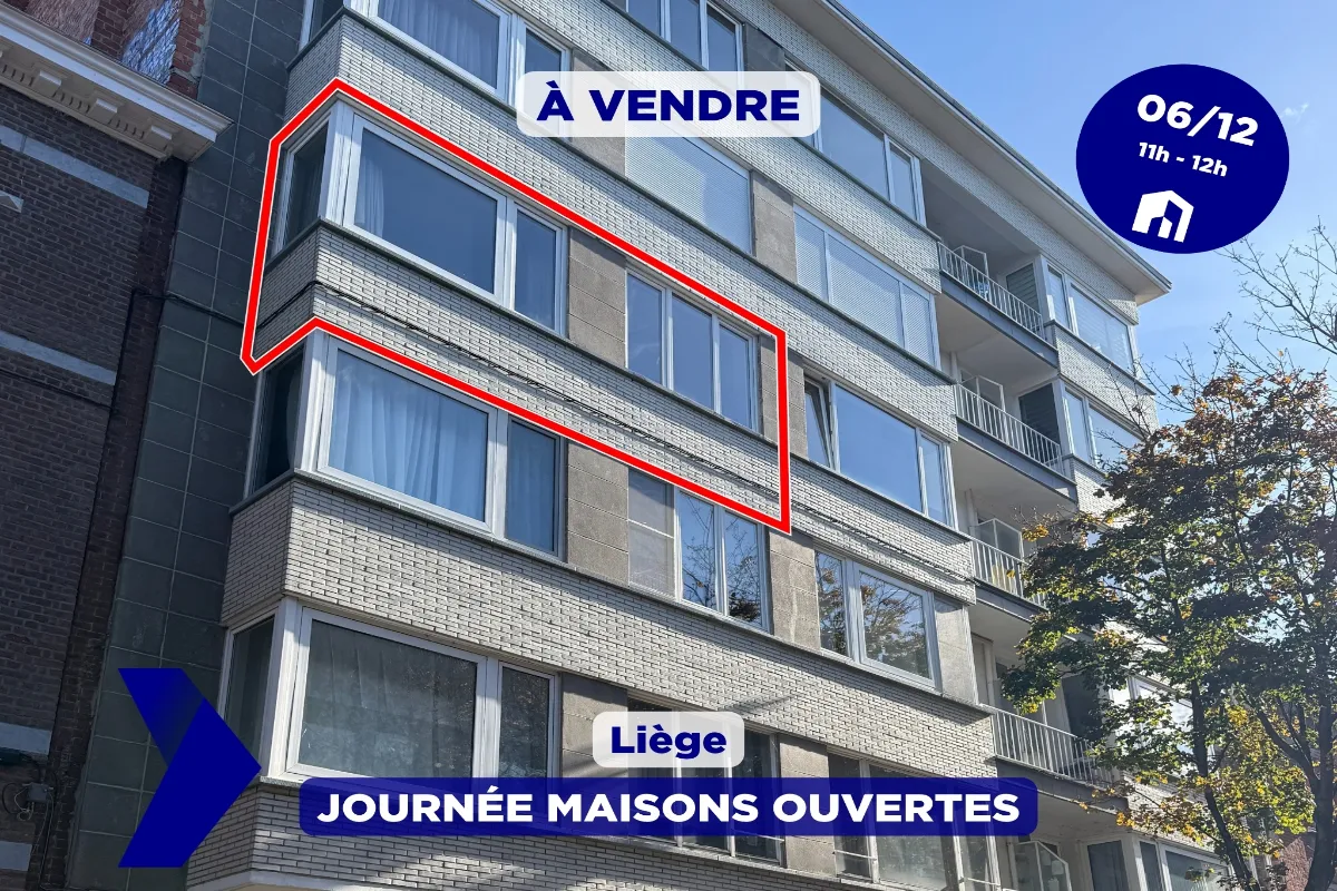 Appartement à  à Liège 4020 165000.00€ 3 chambres 104.00m² - annonce 638446