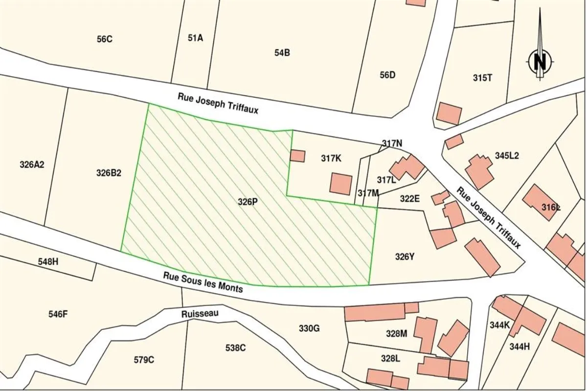 Terrain à vendre à Petit-Hallet 4280 179000.00€  chambres m² - annonce 639964