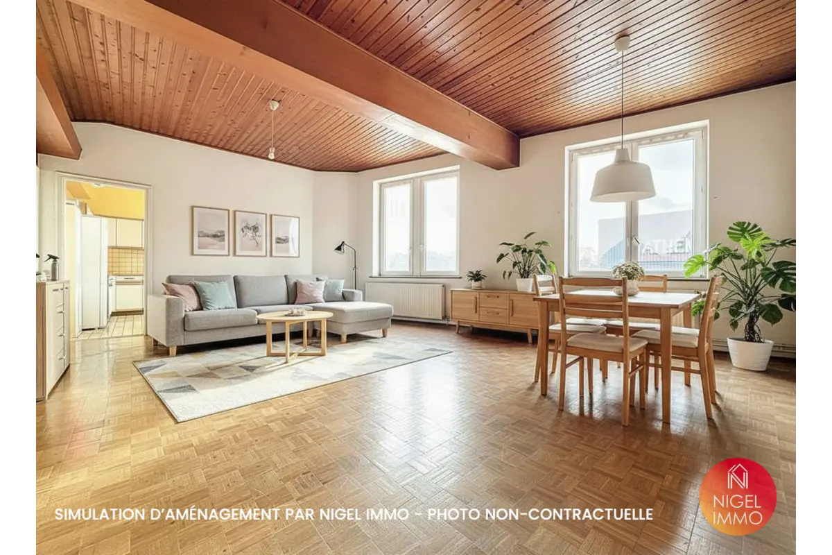 Appartement à vendre à Liège 4000 164000.00€ 2 chambres 100.00m² - annonce 647647