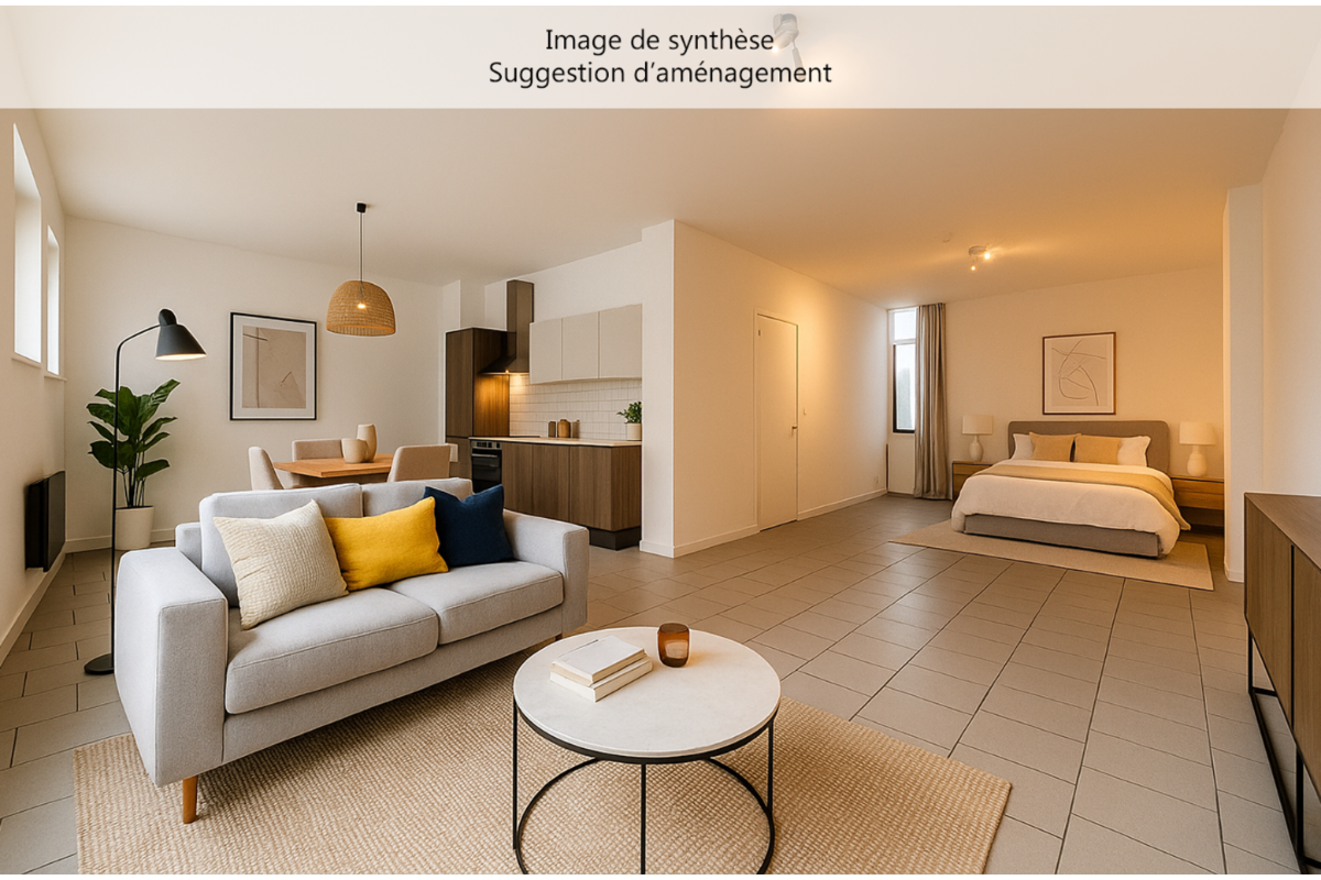 Appartement à vendre à Liège 4000 99000.00€ 1 chambres 60.00m² - annonce 659933