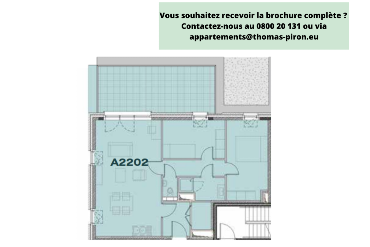 Appartement à vendre à Seraing 4100 242000.00€ 2 chambres 81.00m² - annonce 671325