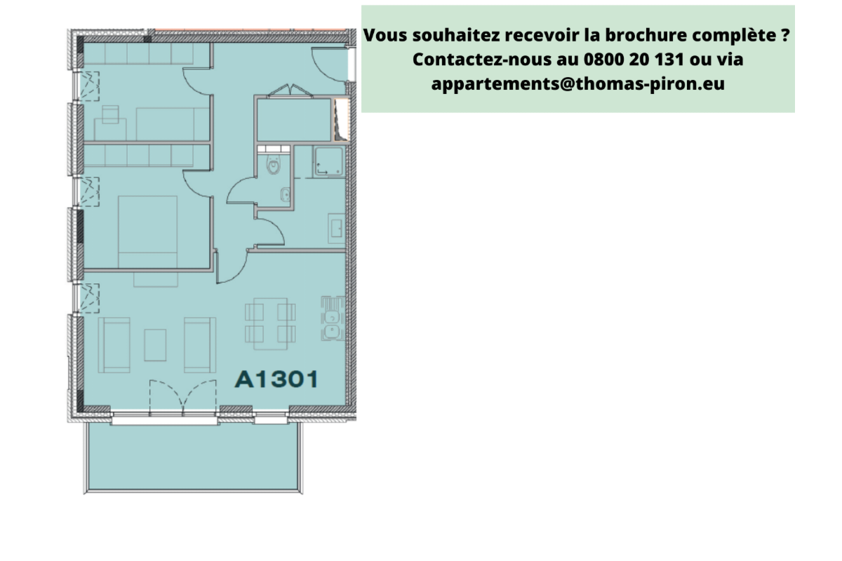 Appartement à vendre à Seraing 4100 236000.00€ 2 chambres 83.00m² - annonce 671299