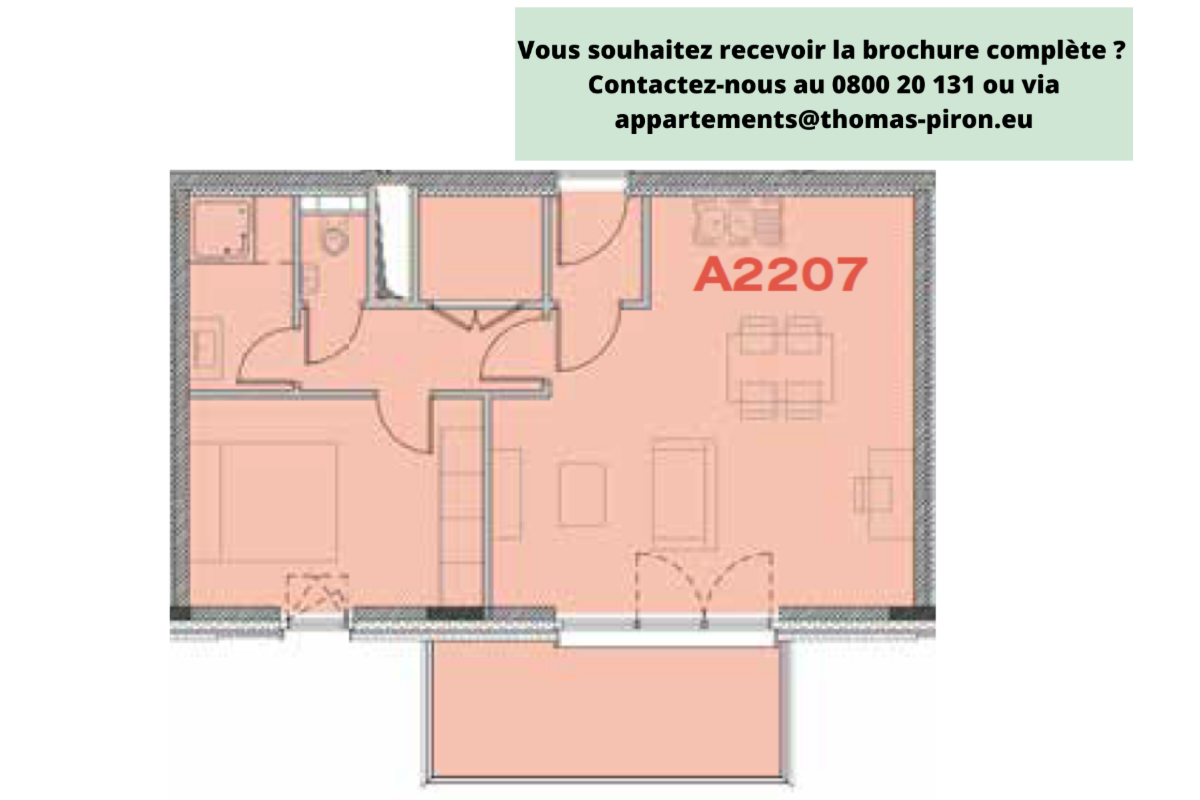 Appartement à vendre à Seraing 4100 181000.00€ 1 chambres 62.00m² - annonce 671322