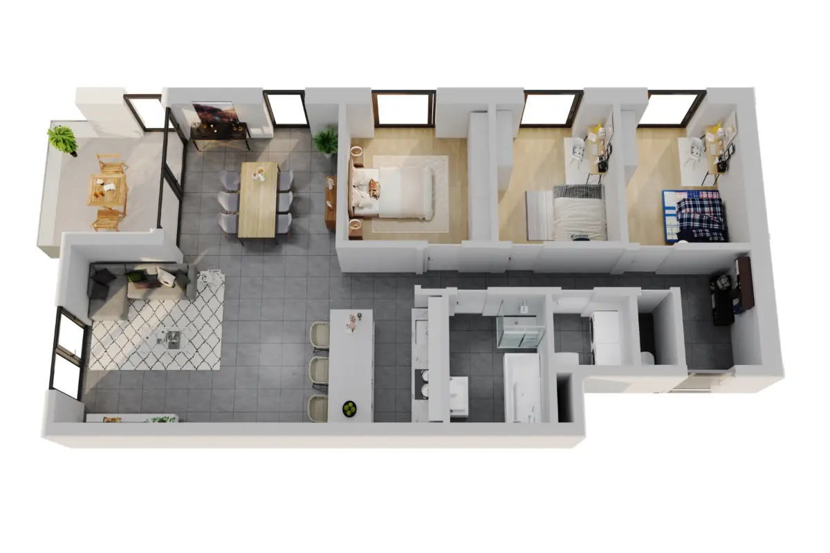 Appartement à vendre à Jemeppe-sur-Meuse 4101 321400.00€ 3 chambres 115.00m² - annonce 677236