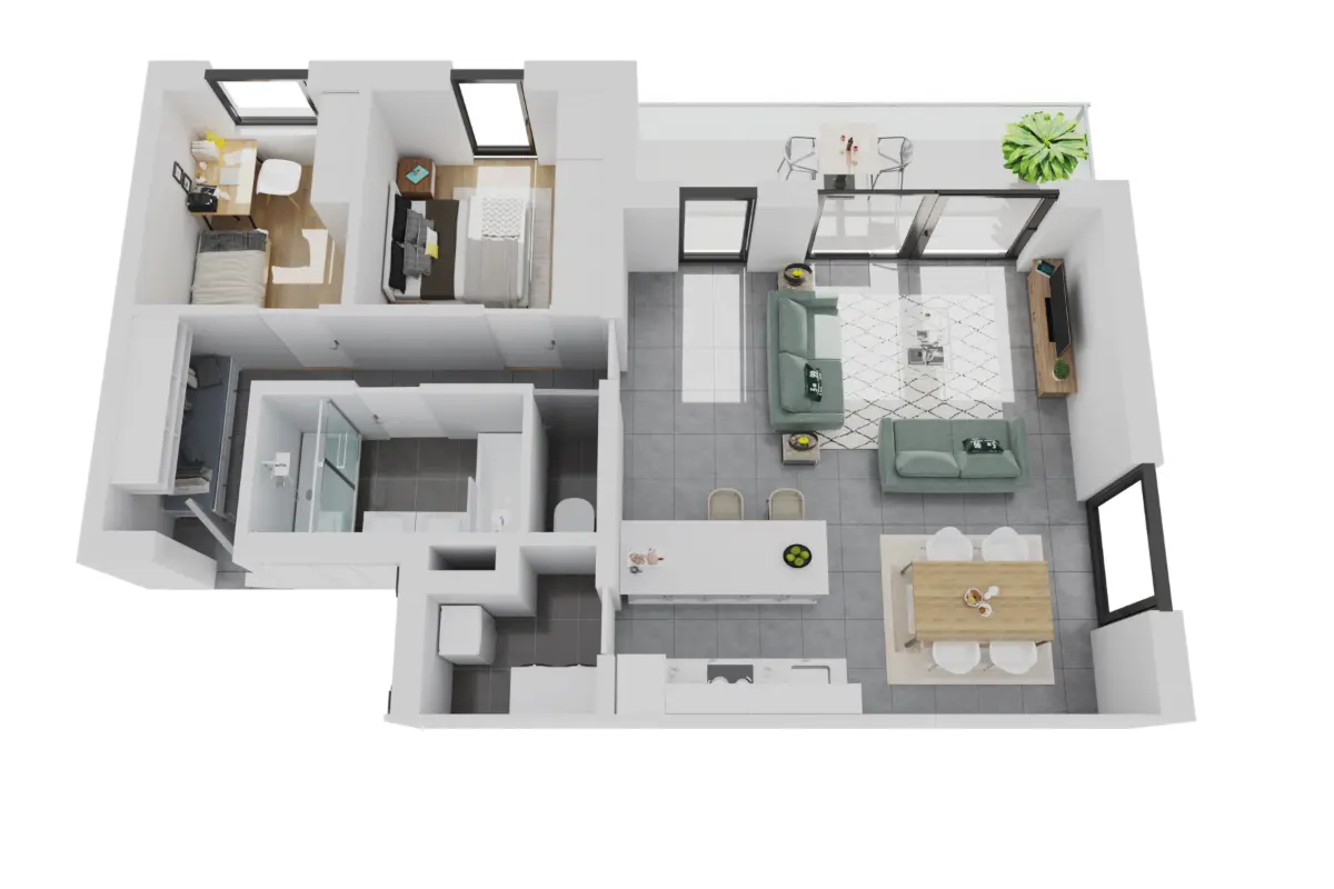 Appartement à vendre à Jemeppe-sur-Meuse 4101 284900.00€ 2 chambres 99.00m² - annonce 677149