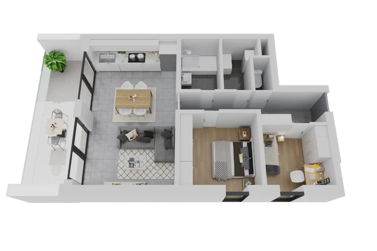 Appartement à vendre à Jemeppe-sur-Meuse 4101 294100.00€ 2 chambres 90.00m² - annonce 677242