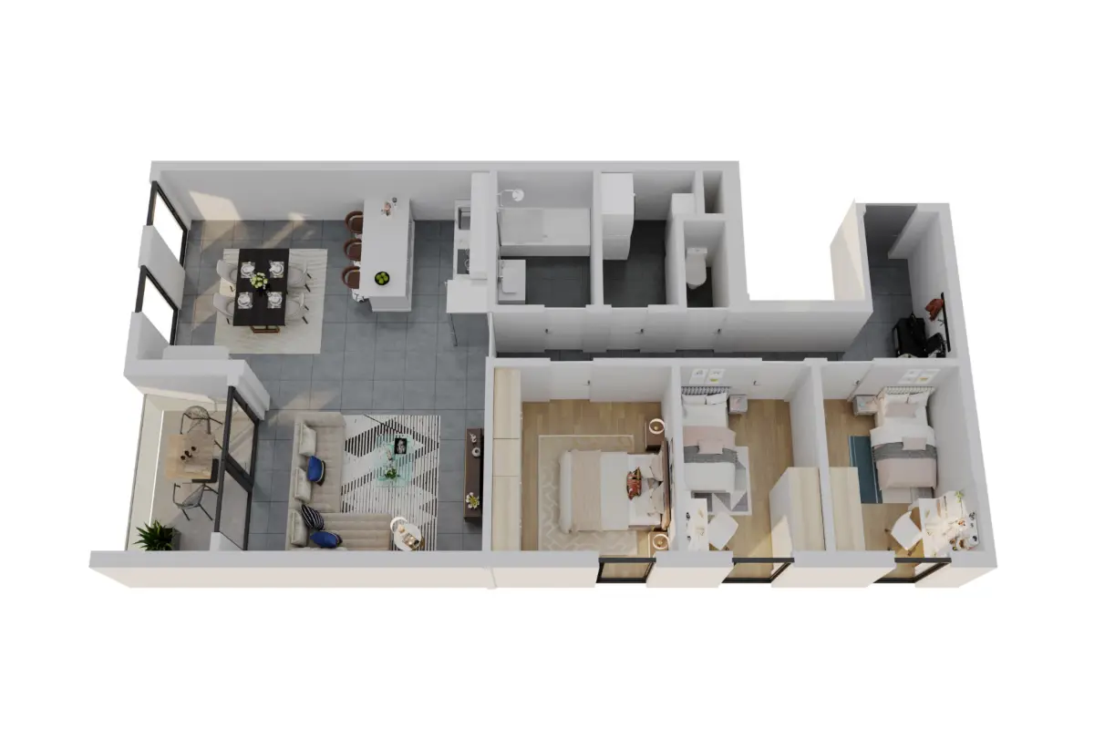 Appartement à vendre à Jemeppe-sur-Meuse 4101 312400.00€ 3 chambres 112.00m² - annonce 677241