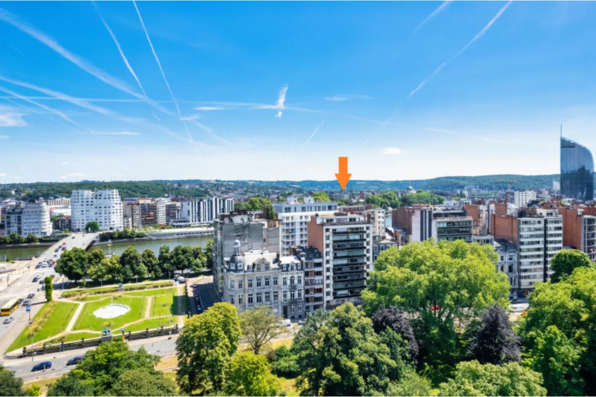 Penthouse à vendre à Glain 4000 205000.00€ 1 chambres 61.00m² - annonce 688880
