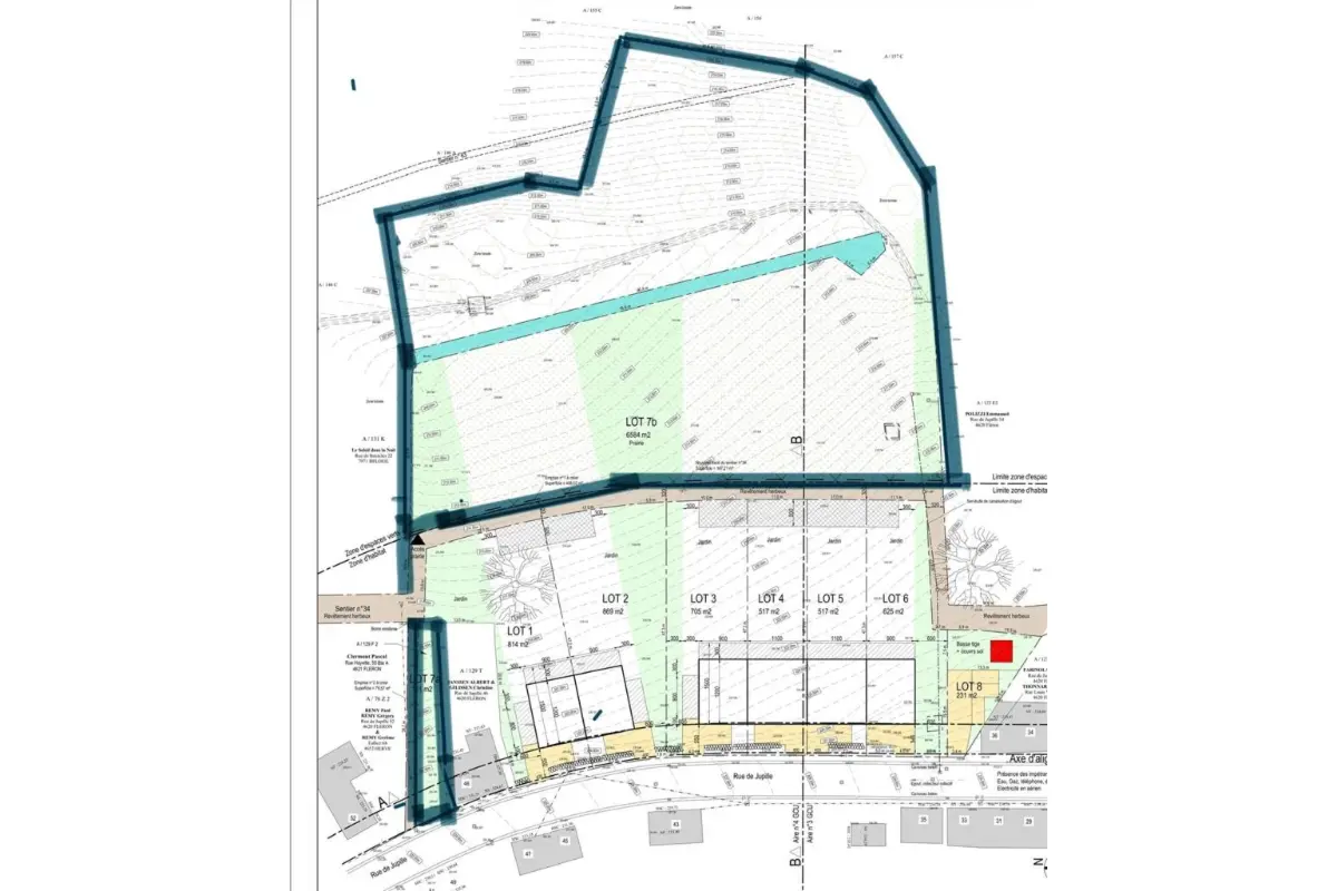 Terrain à vendre à Fléron 4620 131680.00€  chambres m² - annonce 698040