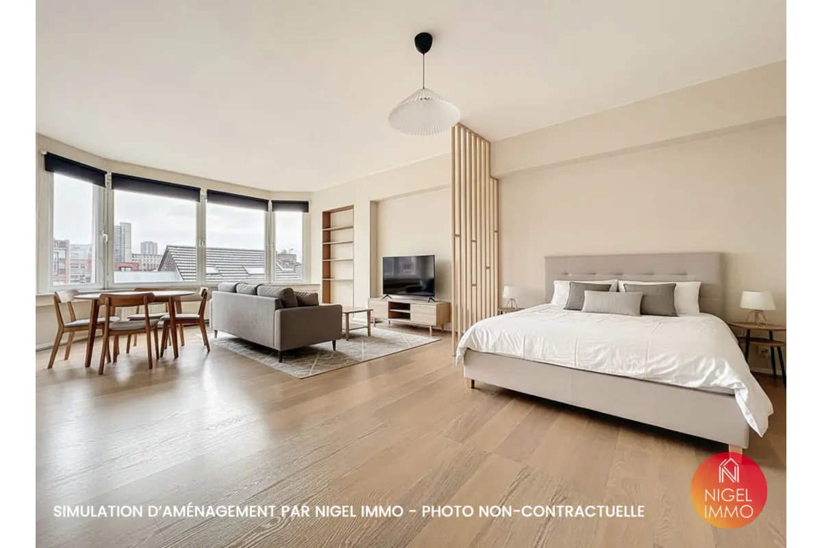 Studio à vendre à Liège 4020 99000.00€ 0 chambres 49.00m² - annonce 703270