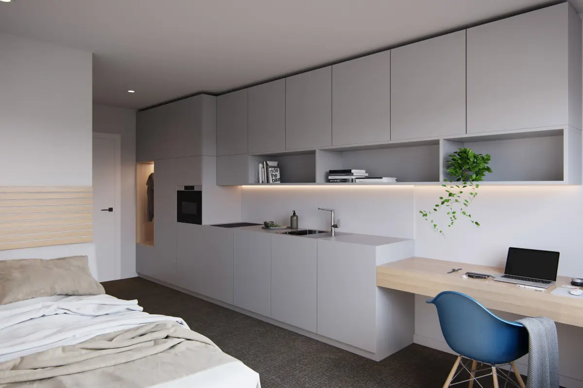 Studio à vendre à Liège 4000 170012.00€ 1 chambres 20.00m² - annonce 716385