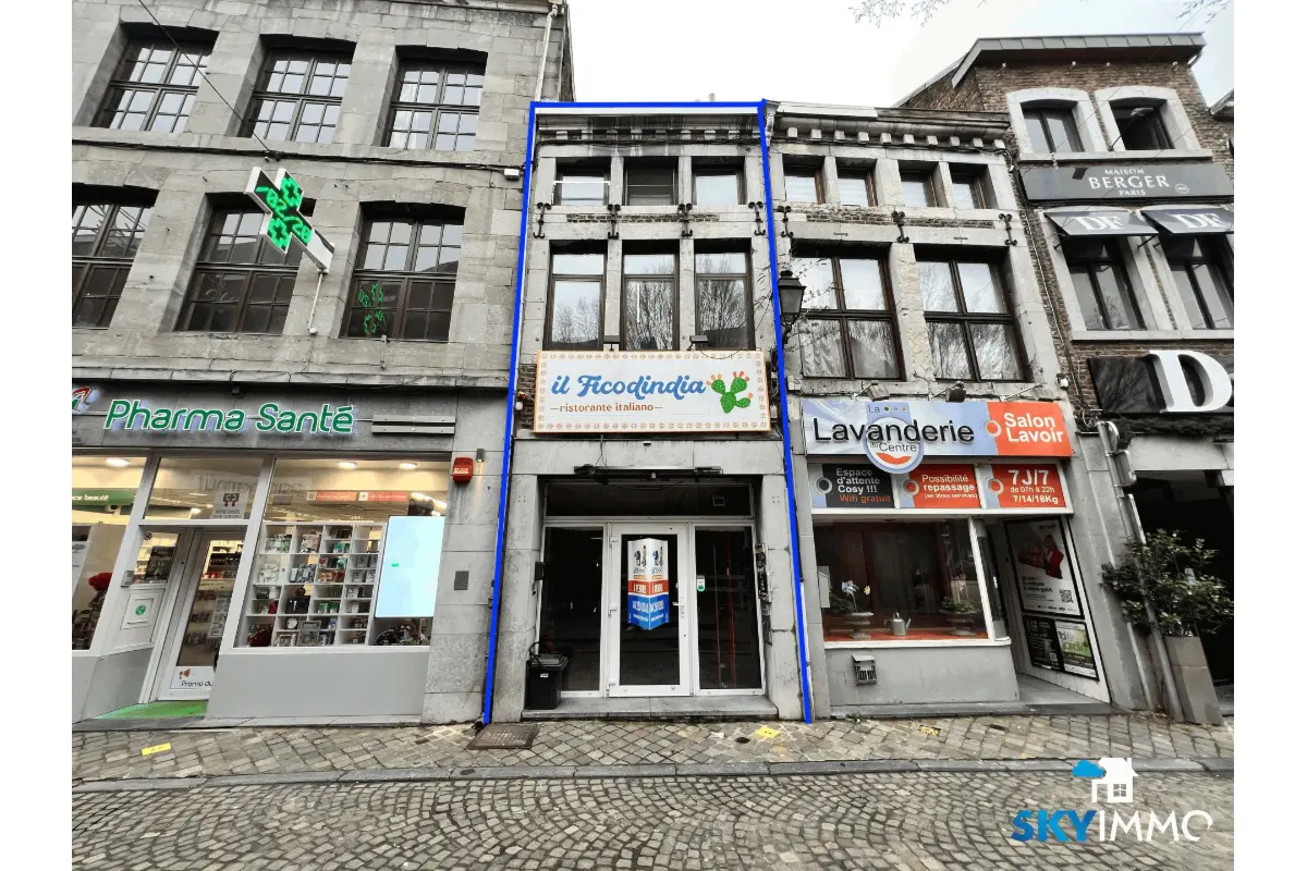 Immeuble mixte à vendre à Huy 4500 184000.00€ 1 chambres 182.00m² - annonce 721324