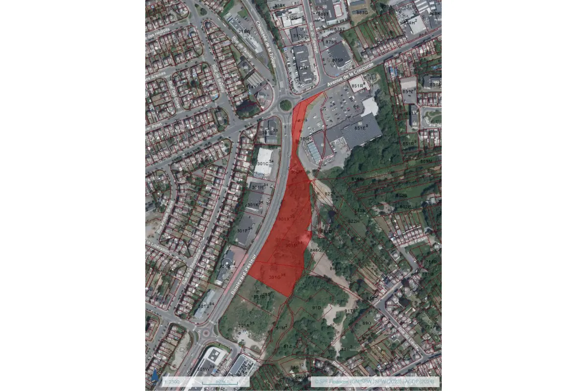 Terrain à bâtir à vendre à Seraing 4100 960000.00€  chambres m² - annonce 721888