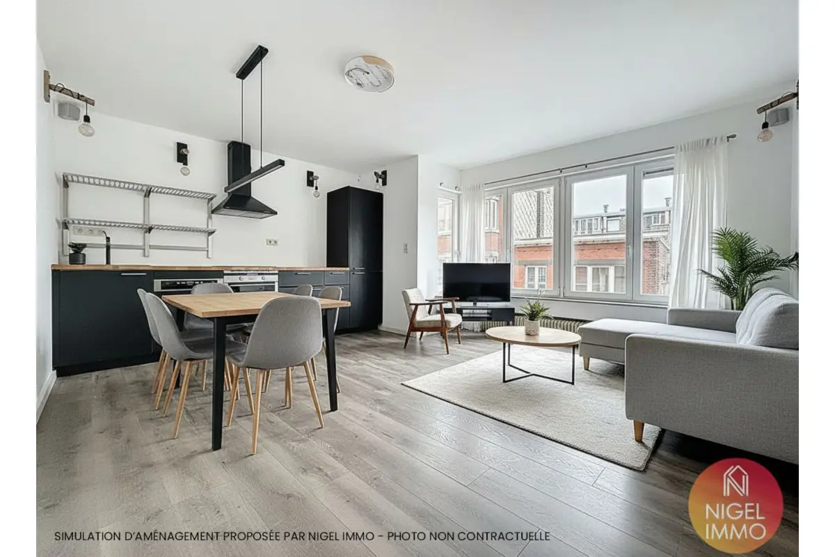 Appartement à vendre à Liège 4020 149000.00€ 1 chambres 59.00m² - annonce 736976