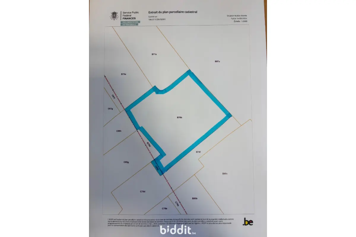 Terrain à vendre à Terwagne 4560 67000.00€  chambres m² - annonce 742748