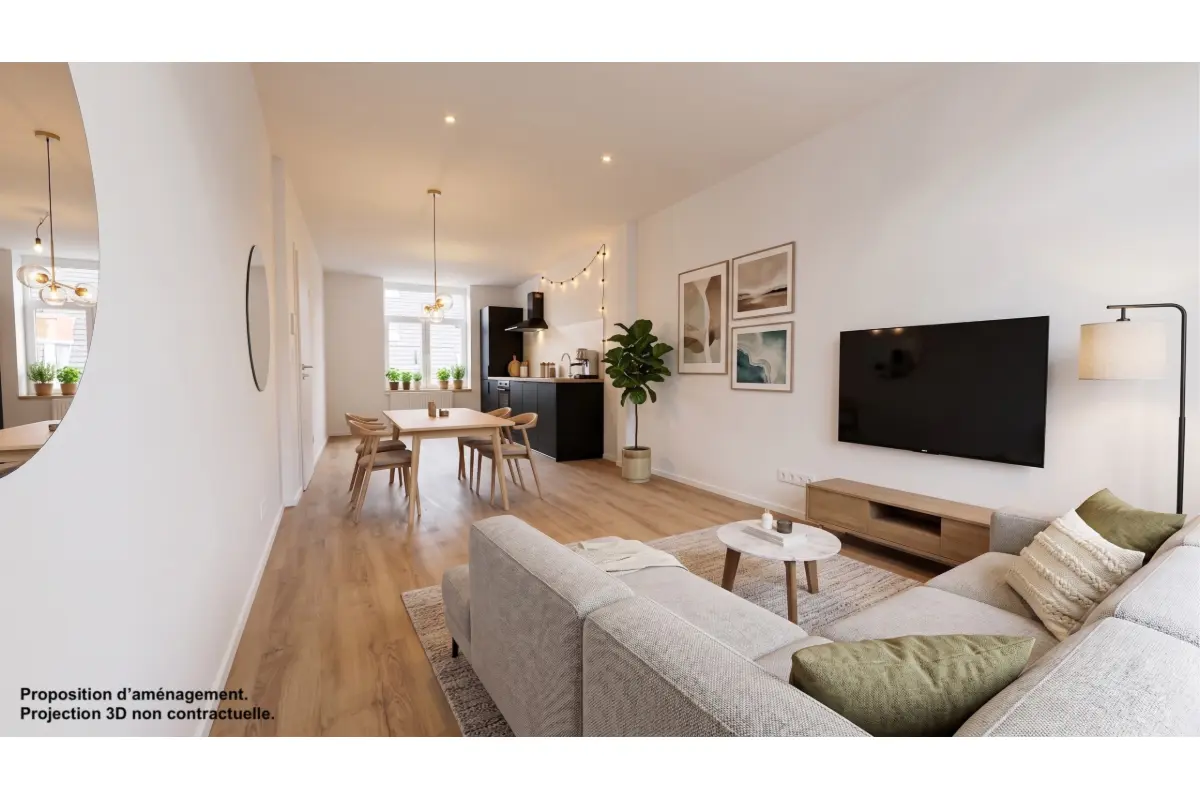 Appartement à vendre à Verviers 4800 174000.00€ 2 chambres 87.00m² - annonce 753697