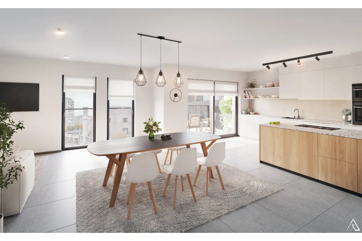 Appartement à vendre à Liège 4000 375000.00€ 2 chambres 109.00m² - annonce 758653