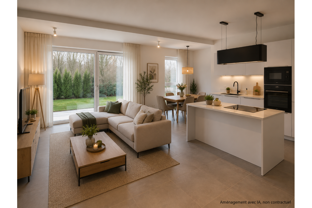 Appartement à louer à Plainevaux 4122 1250.00€ 3 chambres 127.20m² - annonce 759317