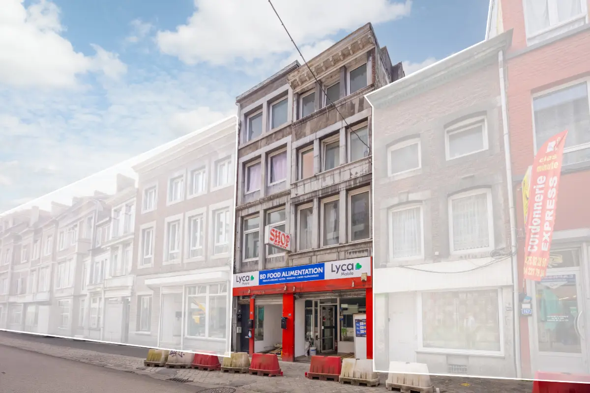 Immeuble de rapport - Immeuble à appartement à vendre à Liège 4000 489000.00€ 6 chambres 244.00m² - annonce 764177