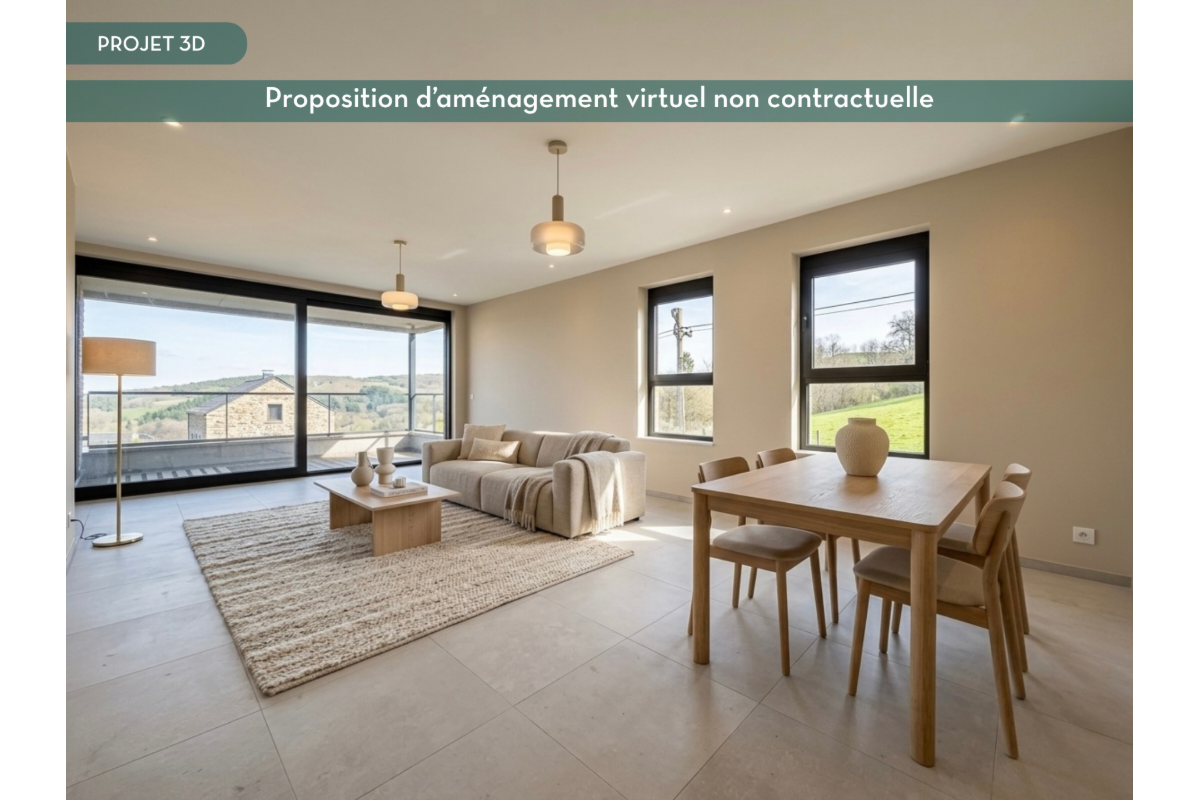Appartement à vendre à Aywaille 4920 275000.00€ 2 chambres 104.00m² - annonce 773277