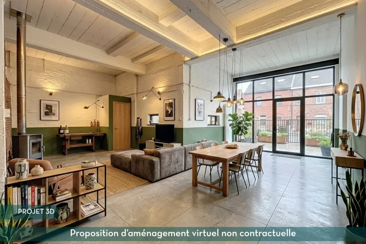 Immeuble mixte à vendre à Bressoux 4020 279000.00€ 2 chambres 203.00m² - annonce 776308