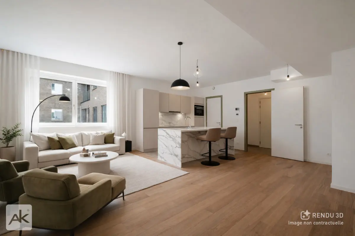 Appartement à vendre à Liège 4000 299000.00€ 2 chambres 90.00m² - annonce 777072