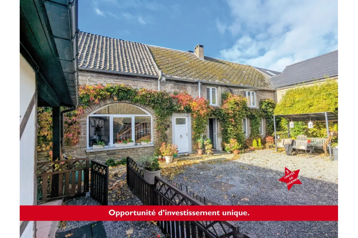 Maison à vendre à Tavier 4163 480000.00€ 5 chambres 247.00m² - annonce 780134