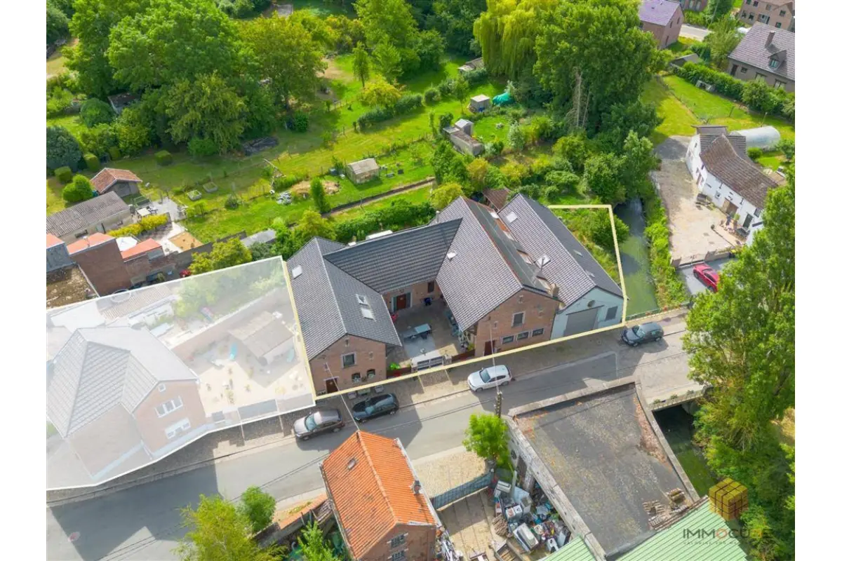 Immeuble de rapport - Immeuble à appartement à vendre à Oleye 4300 780000.00€ 9 chambres 510.00m² - annonce 812561