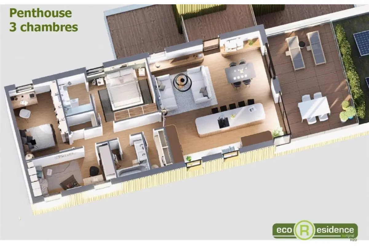 Appartement à vendre à Verviers 4800 379500.00€ 3 chambres 112.00m² - annonce 815463